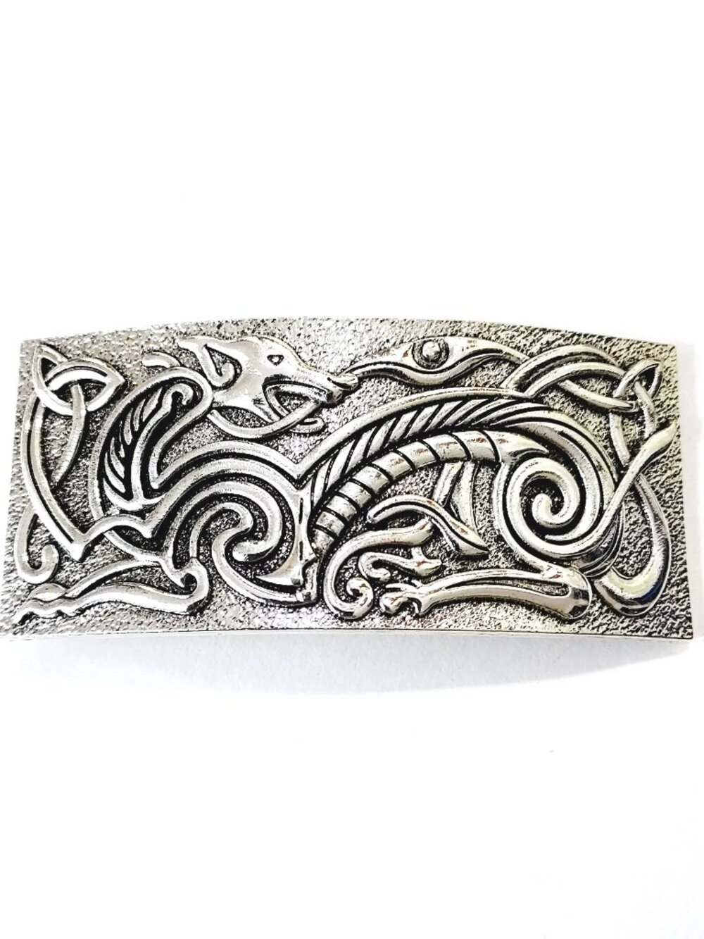 Celtic Dog Rectangular Hairclip